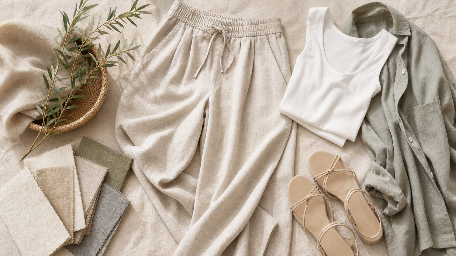 IdyllVie cotton linen pants women guide cover for Cotton-Linen Pants: How to Choose a Pair You’ll Wear All Summer