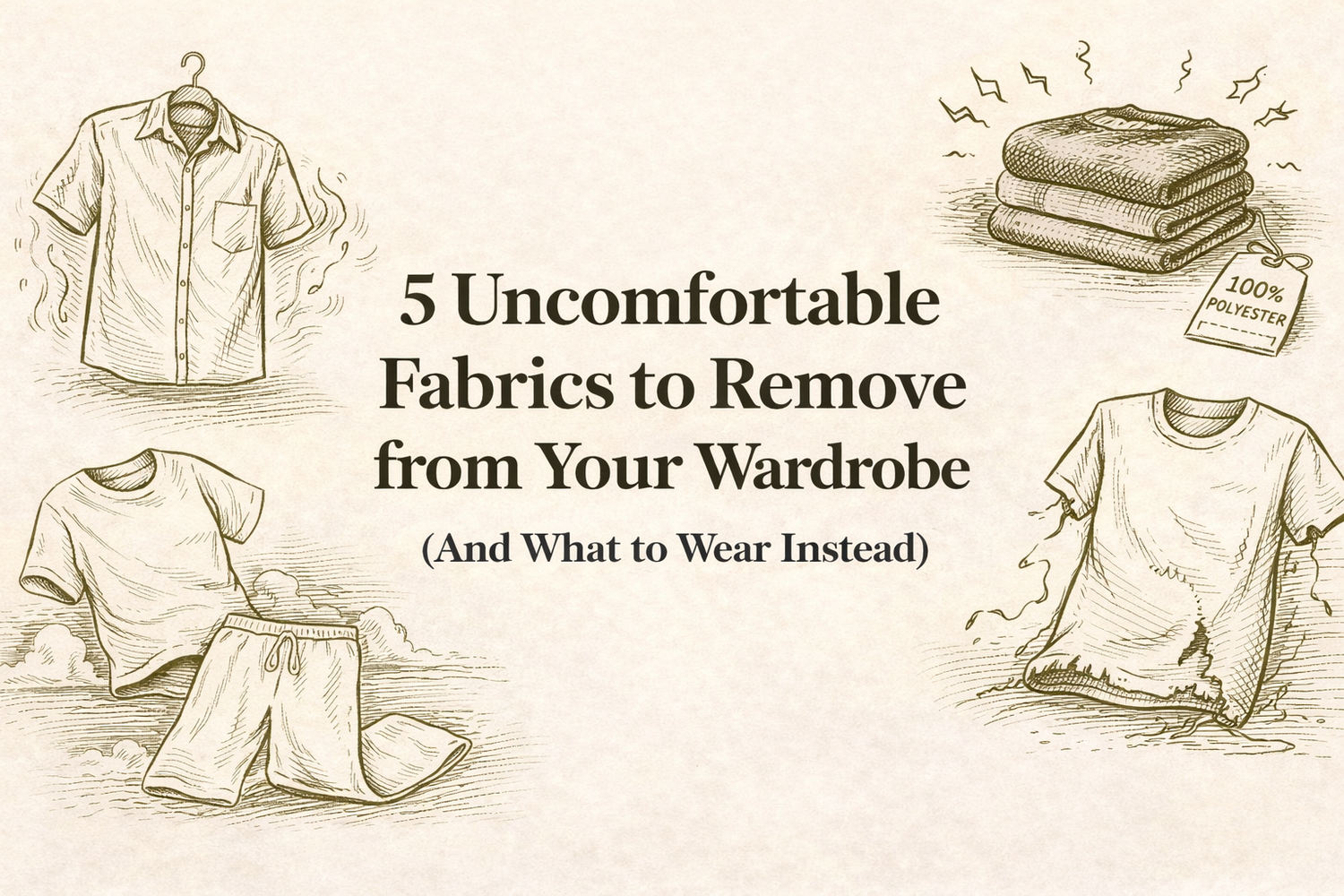 5 Uncomfortable Fabrics to Remove from Your Wardrobe (And What to Wear Instead)