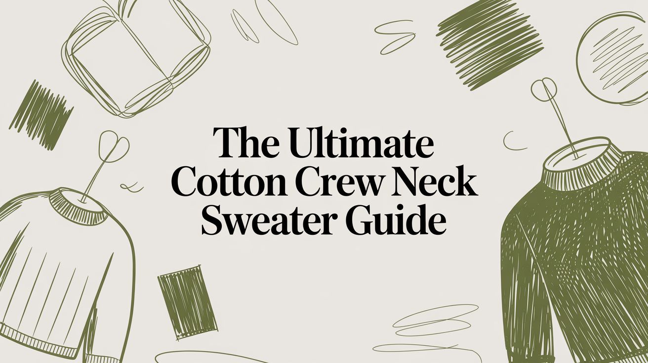 The Ultimate Cotton Crew Neck Sweater Guide