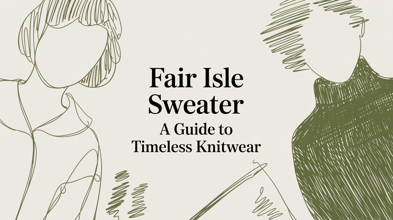 Fair Isle Sweater: A Guide to Timeless Knitwear