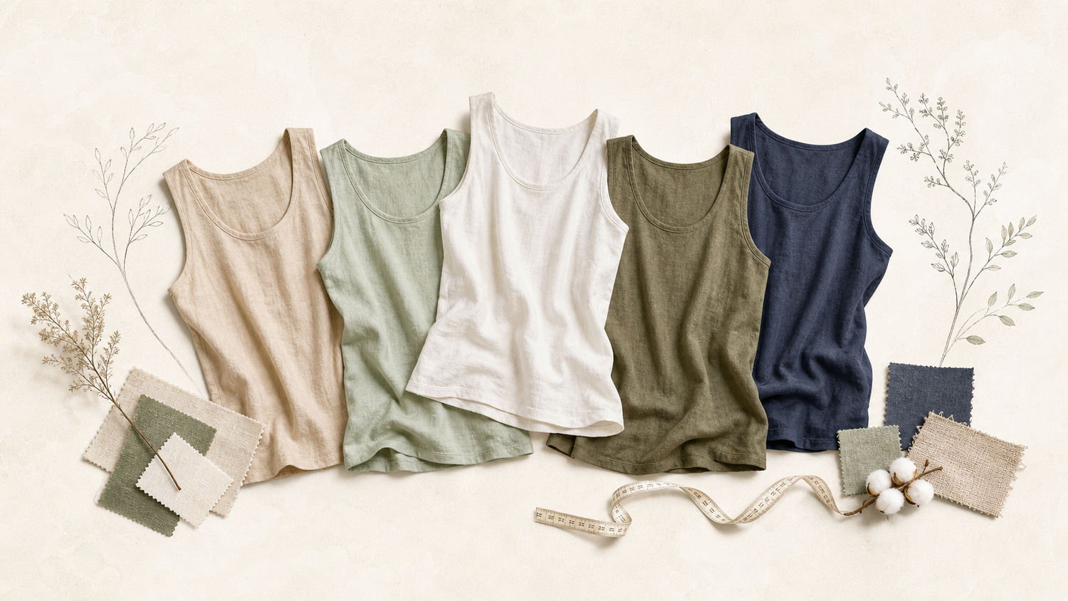 Cotton Linen Tank Top Canada: How to Choose a Breathable Summer Essential