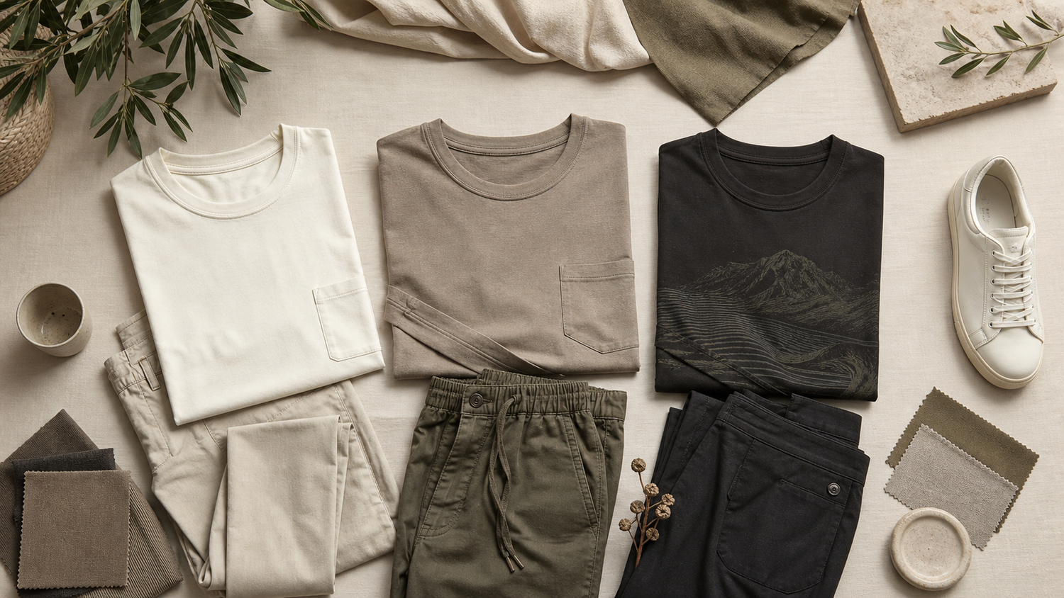 Premium Cotton Tee Outfit Guide