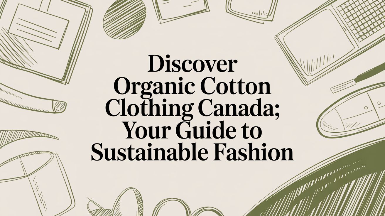 Discover organic cotton clothing canada: Your Guide to Sustainable Fashion