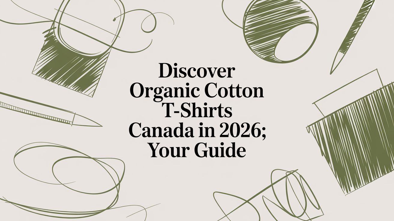 Discover organic cotton t-shirts canada in 2026: Your Guide