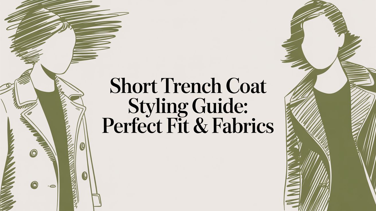 Short Trench Coat Styling Guide: Perfect Fit & Fabrics