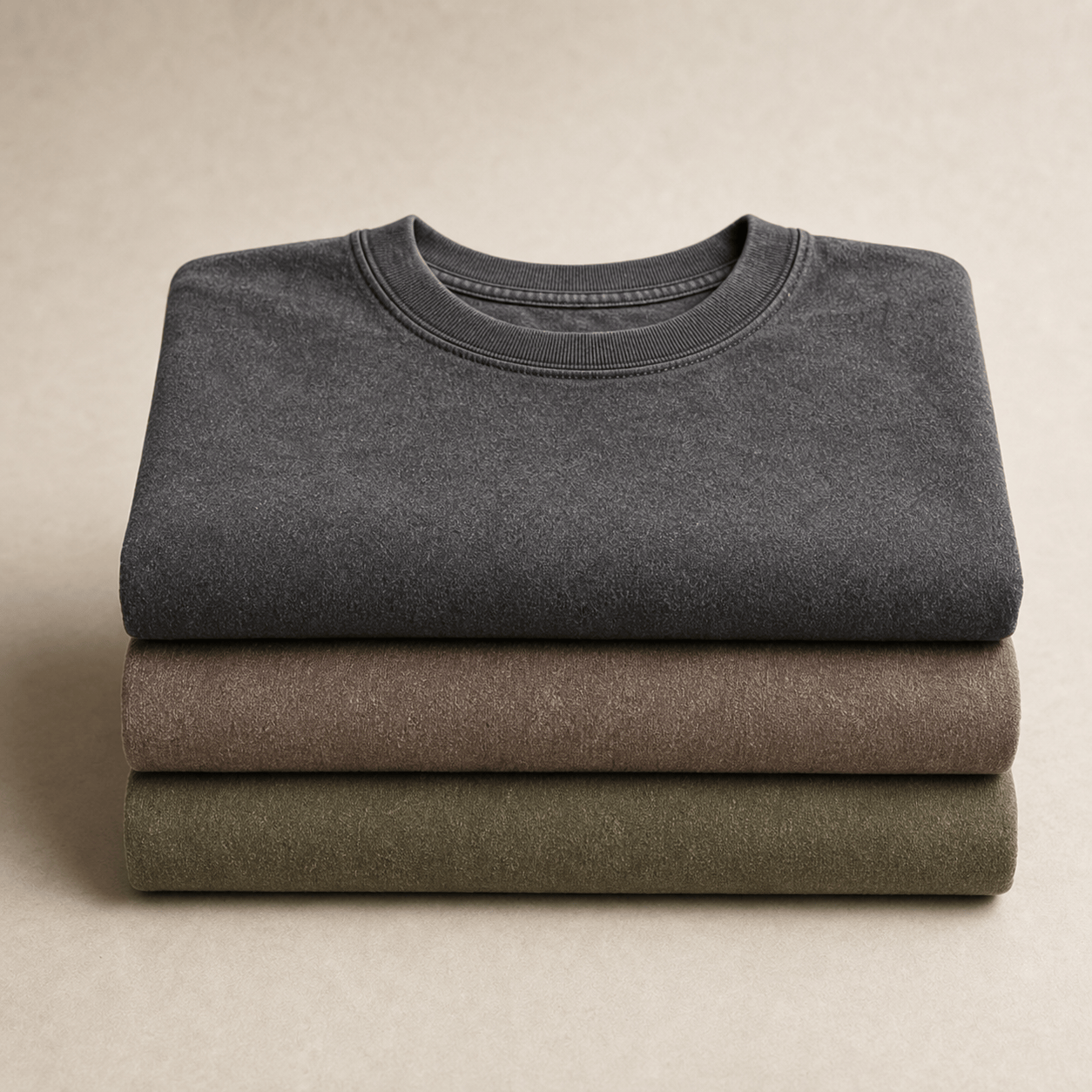 Men's Organic Cotton 3 Pack Stonewashed Tees