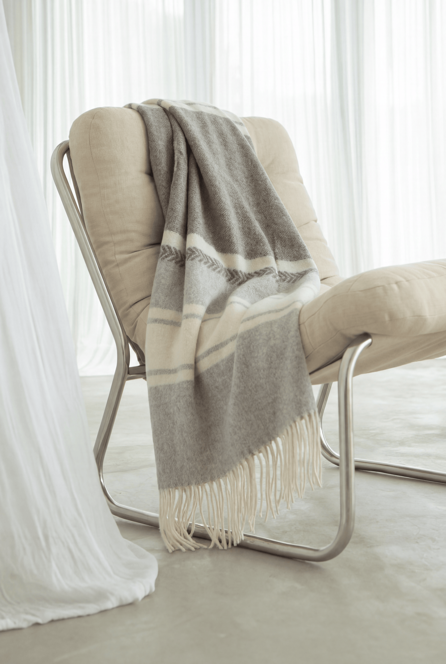 Muskoka Cashmere Merino Wool Throw Blanket