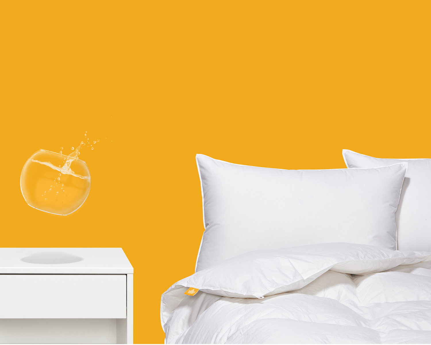 Couette en duvet d'oie blanc 650 Loft