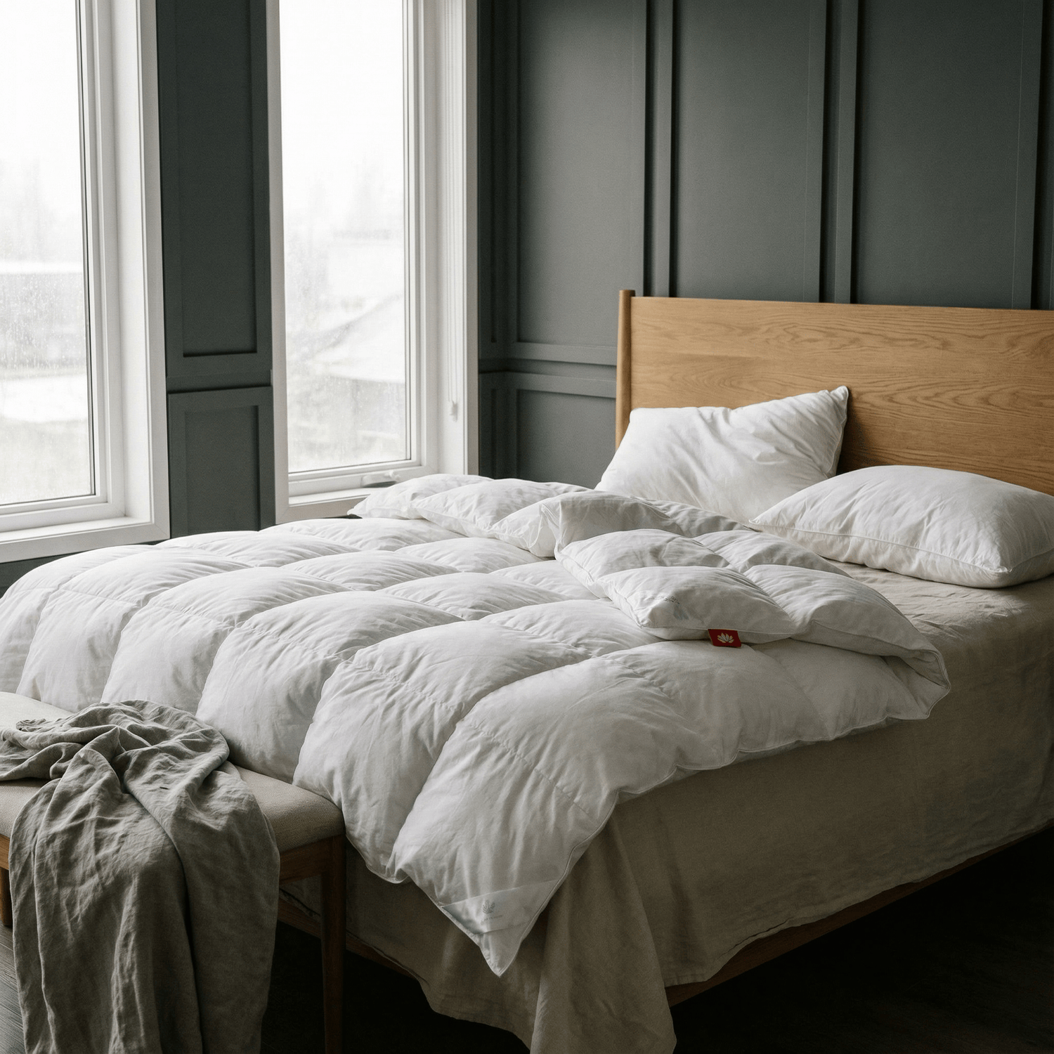 Couette en duvet d'oie Loft Hutterite 850
