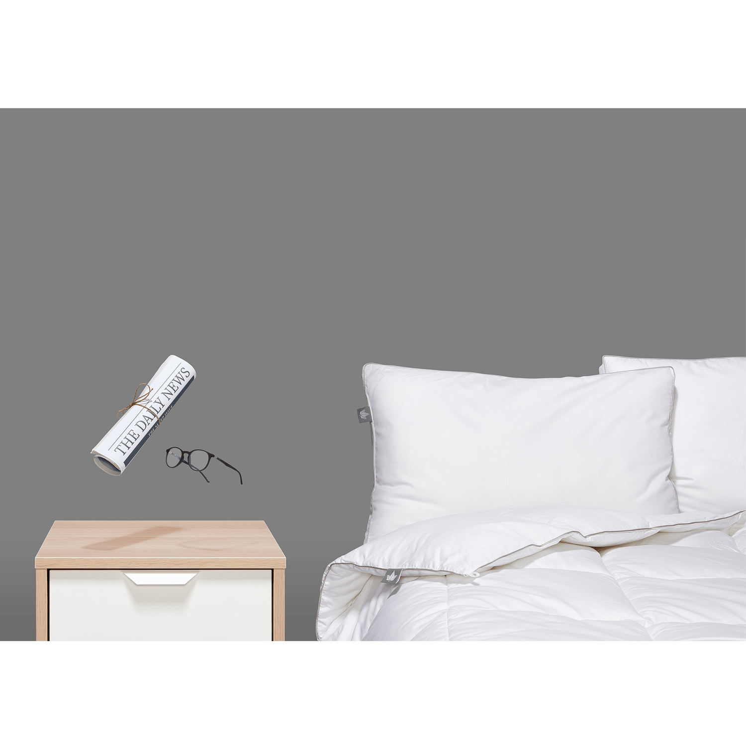 Couette en microfibre de gel, alternative au duvet