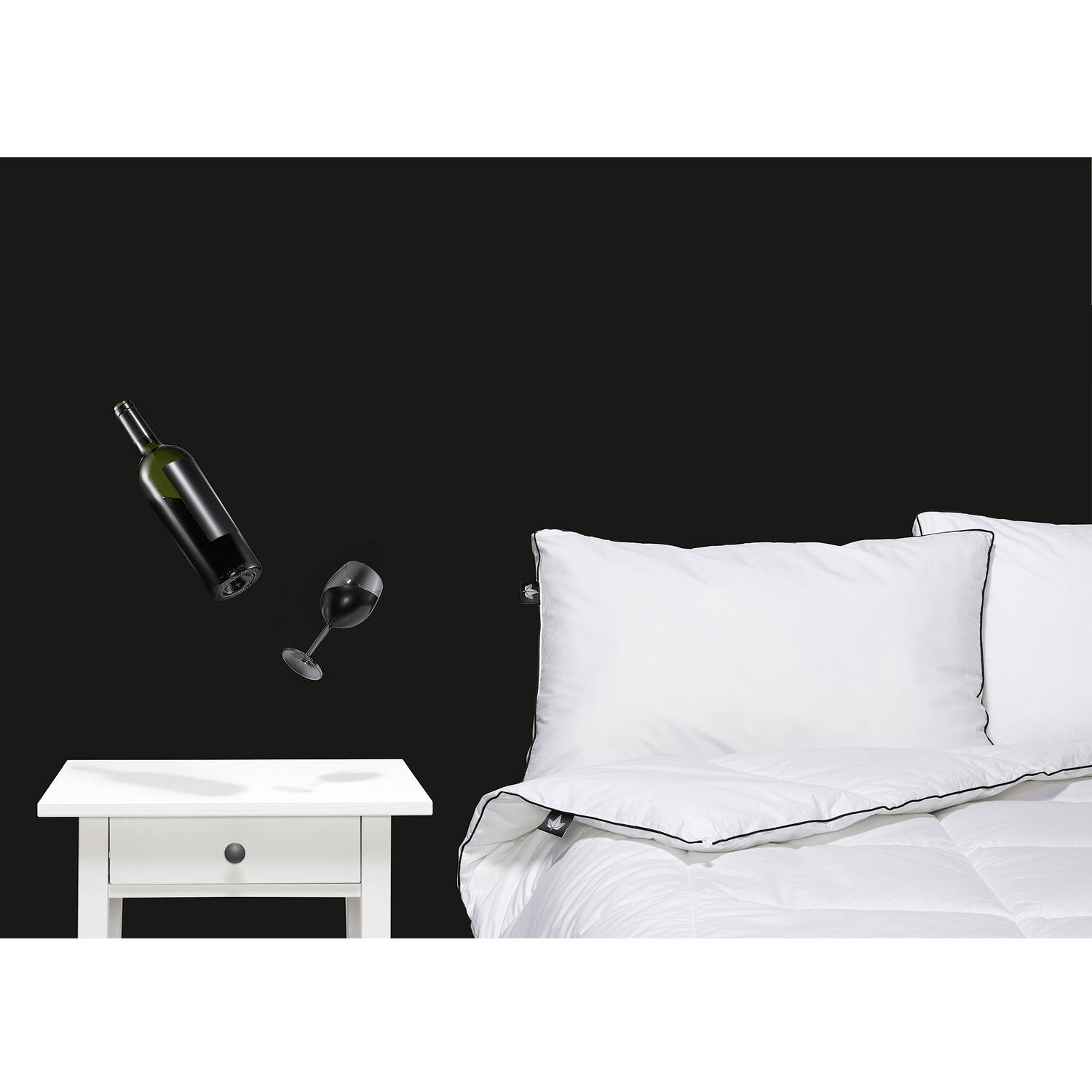 Couette en microfibre alternative au duvet