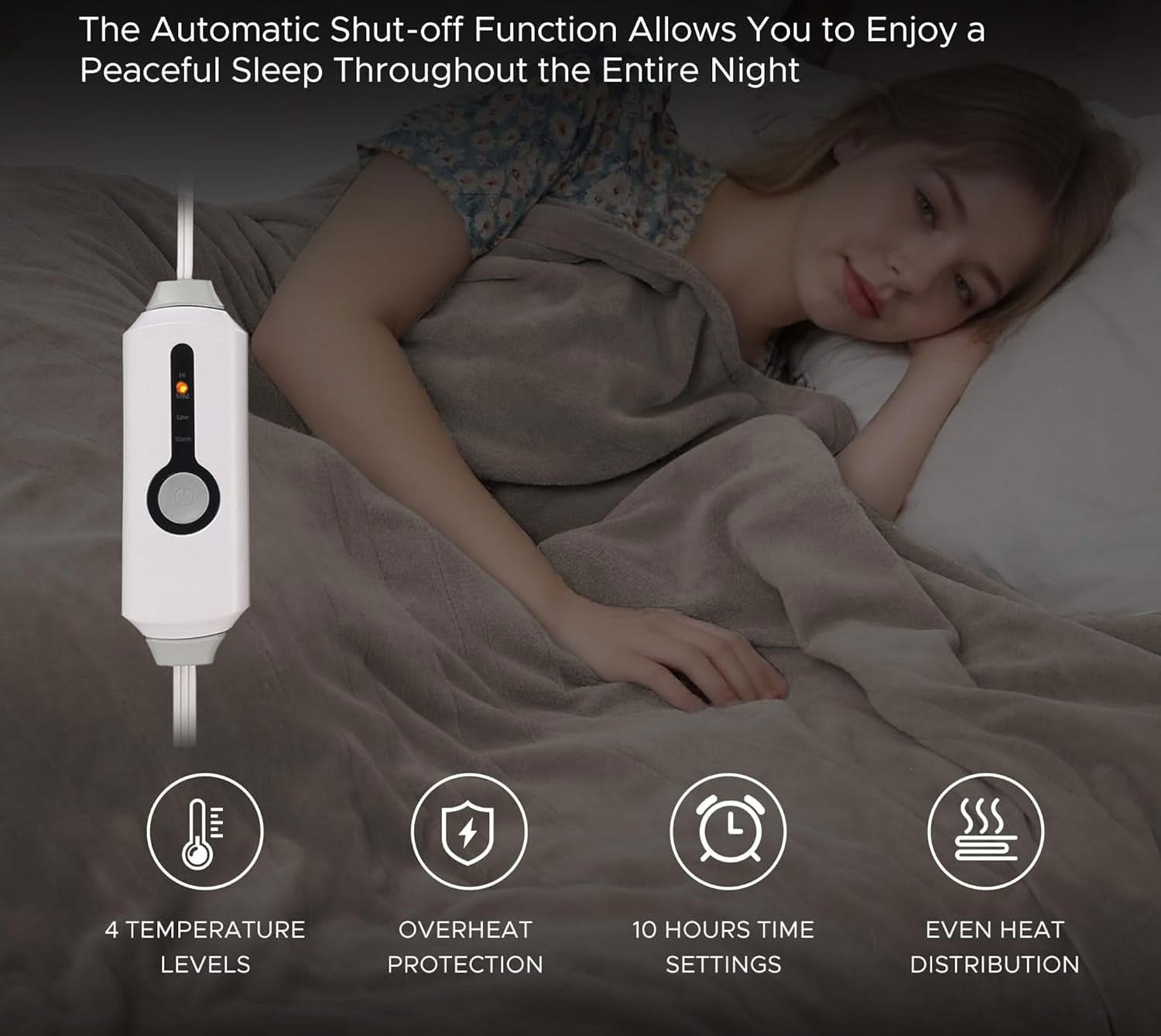 IdyllVie Heated Blanket