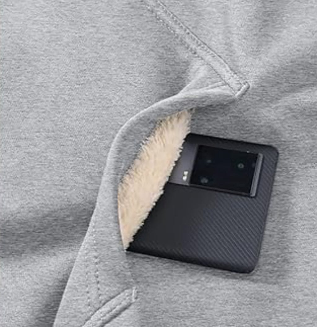 Sudadera con capucha Sherpa