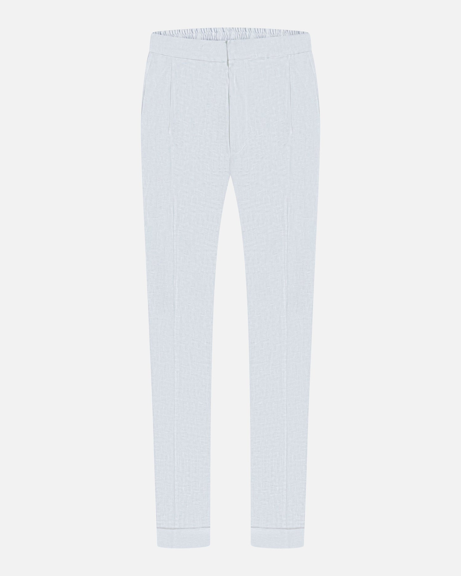 White Alexandre Linen Pants
