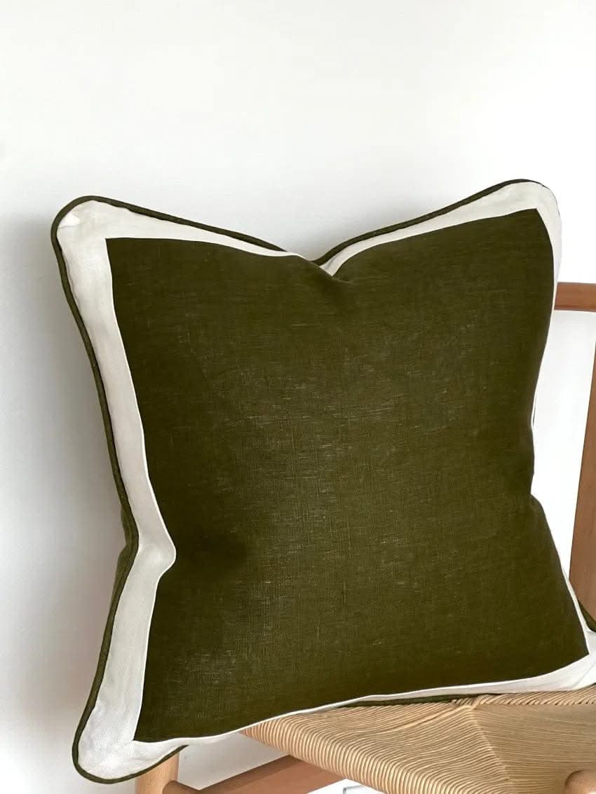 Oasis Linen Throw Pillow