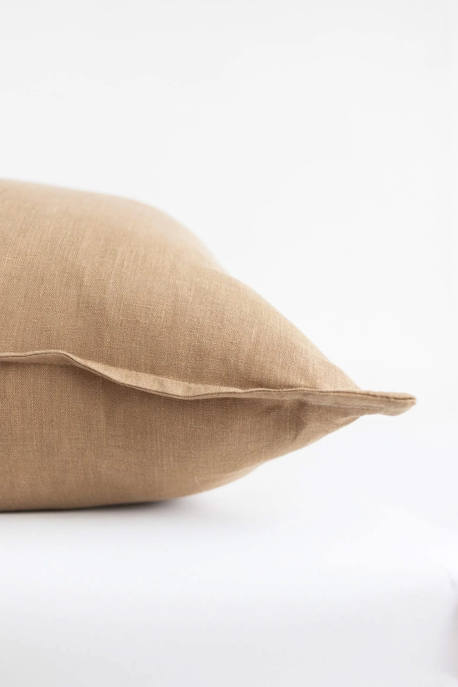 Linen Pillow Cover including Feather Inserts