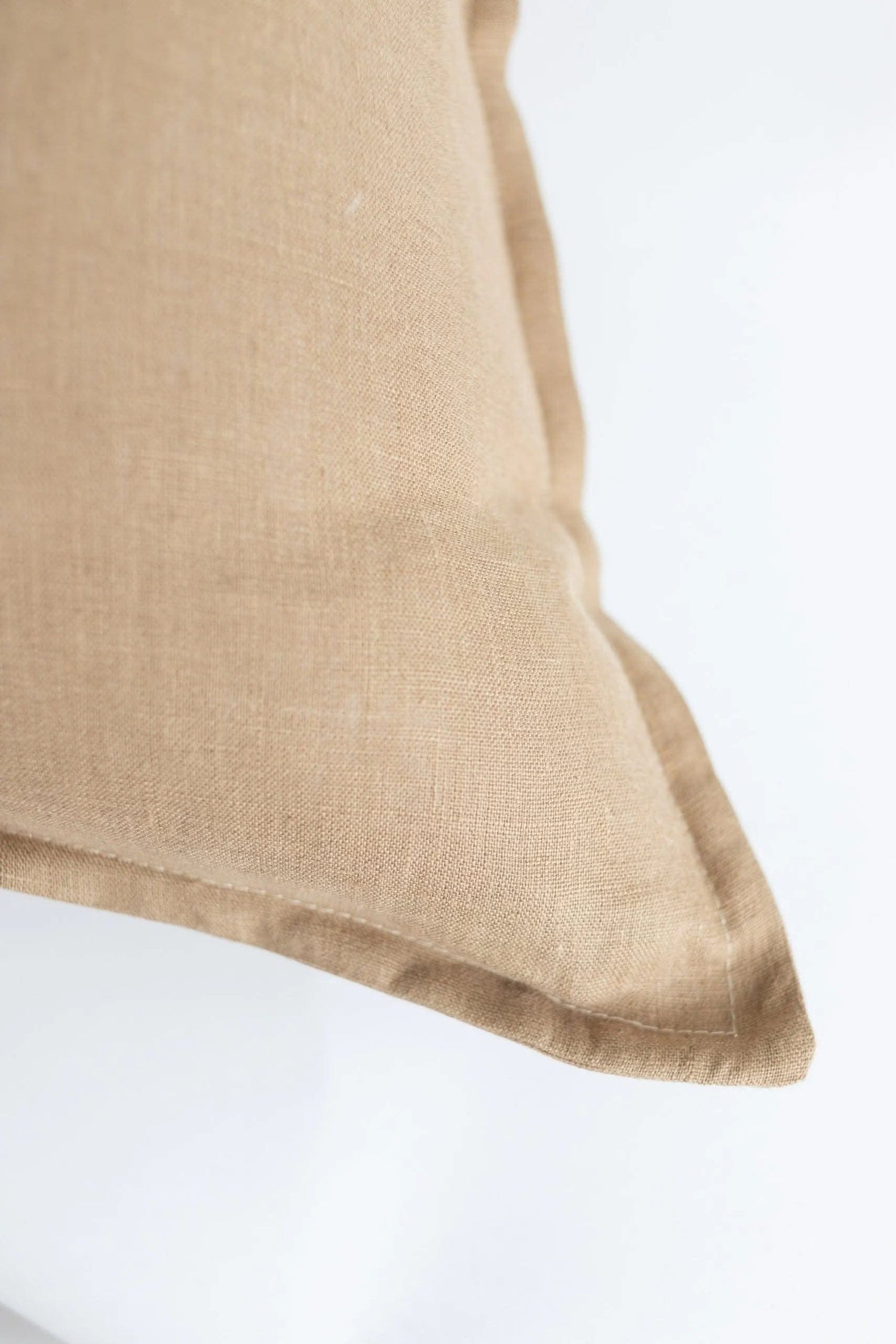 Linen Pillow Cover including Feather Inserts