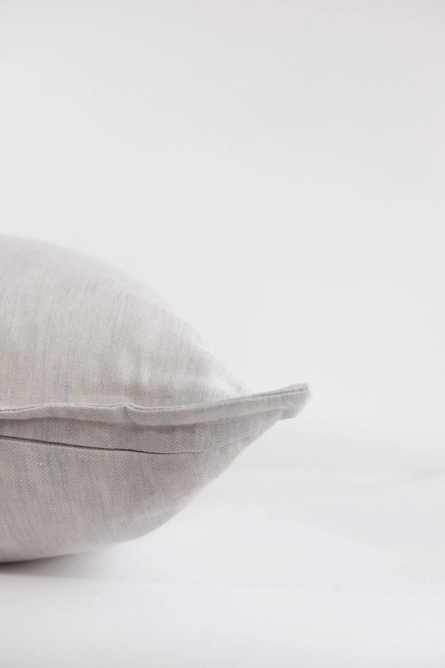 Linen Pillow Cover including Feather Inserts