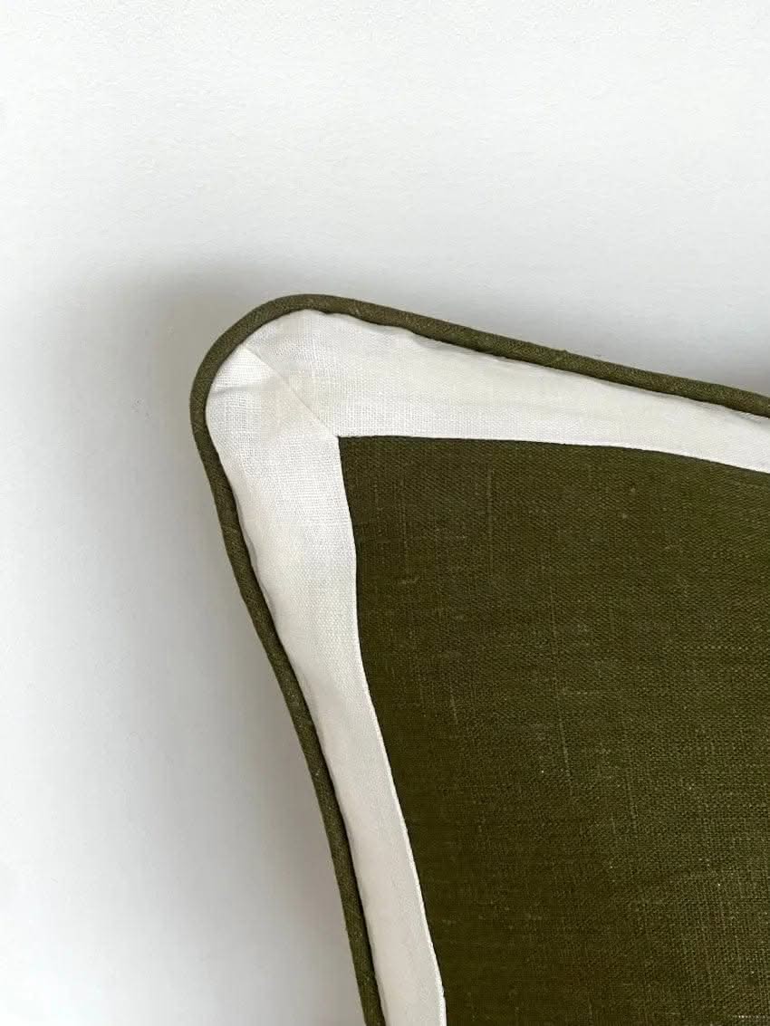 Oasis Linen Throw Pillow