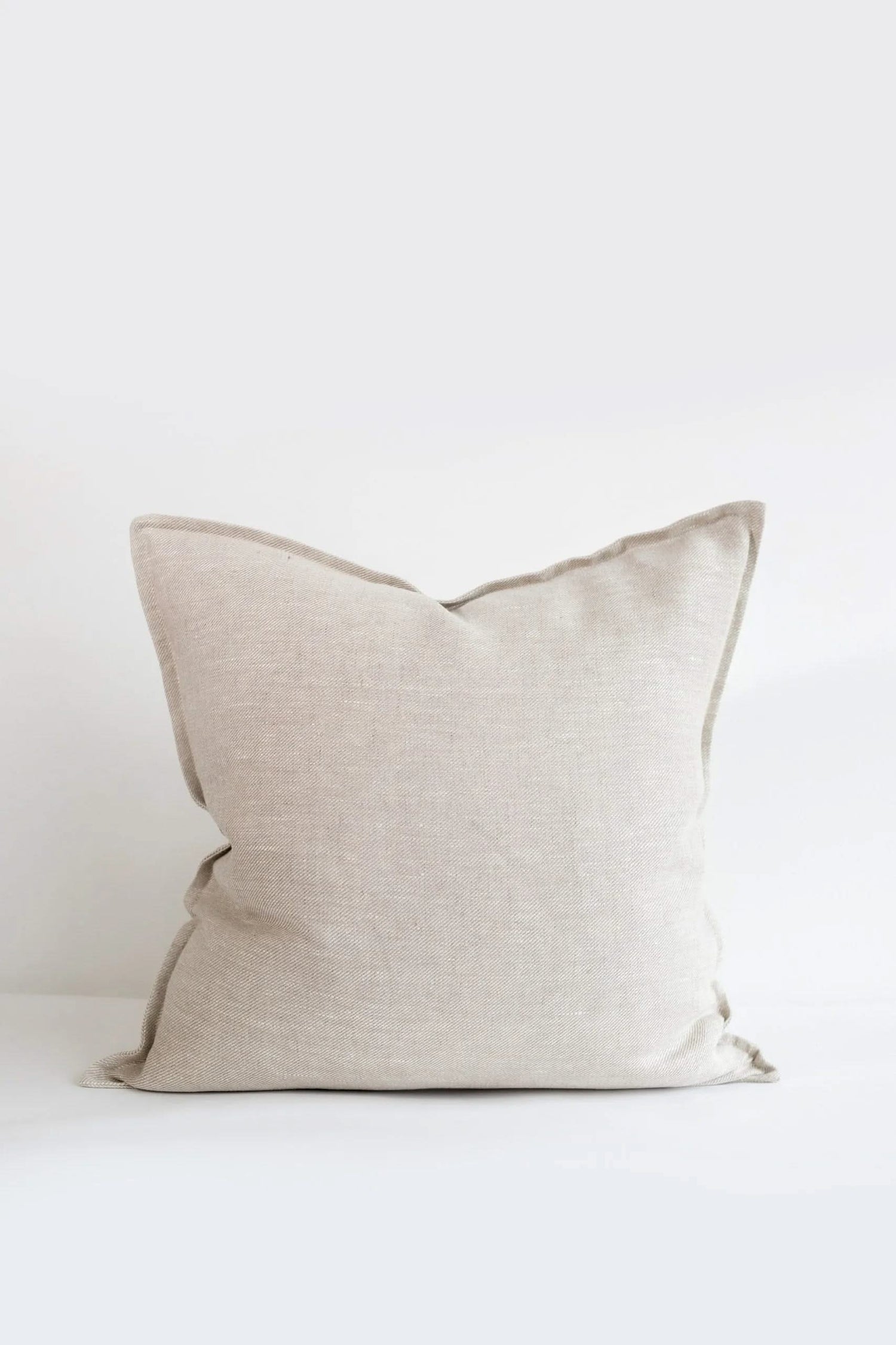 Linen Pillow Cover including Feather Inserts