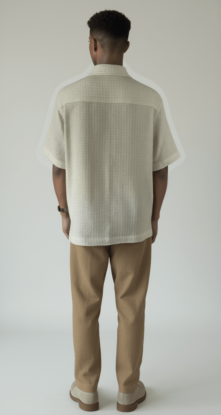Cotton Bouclé Overshirt
