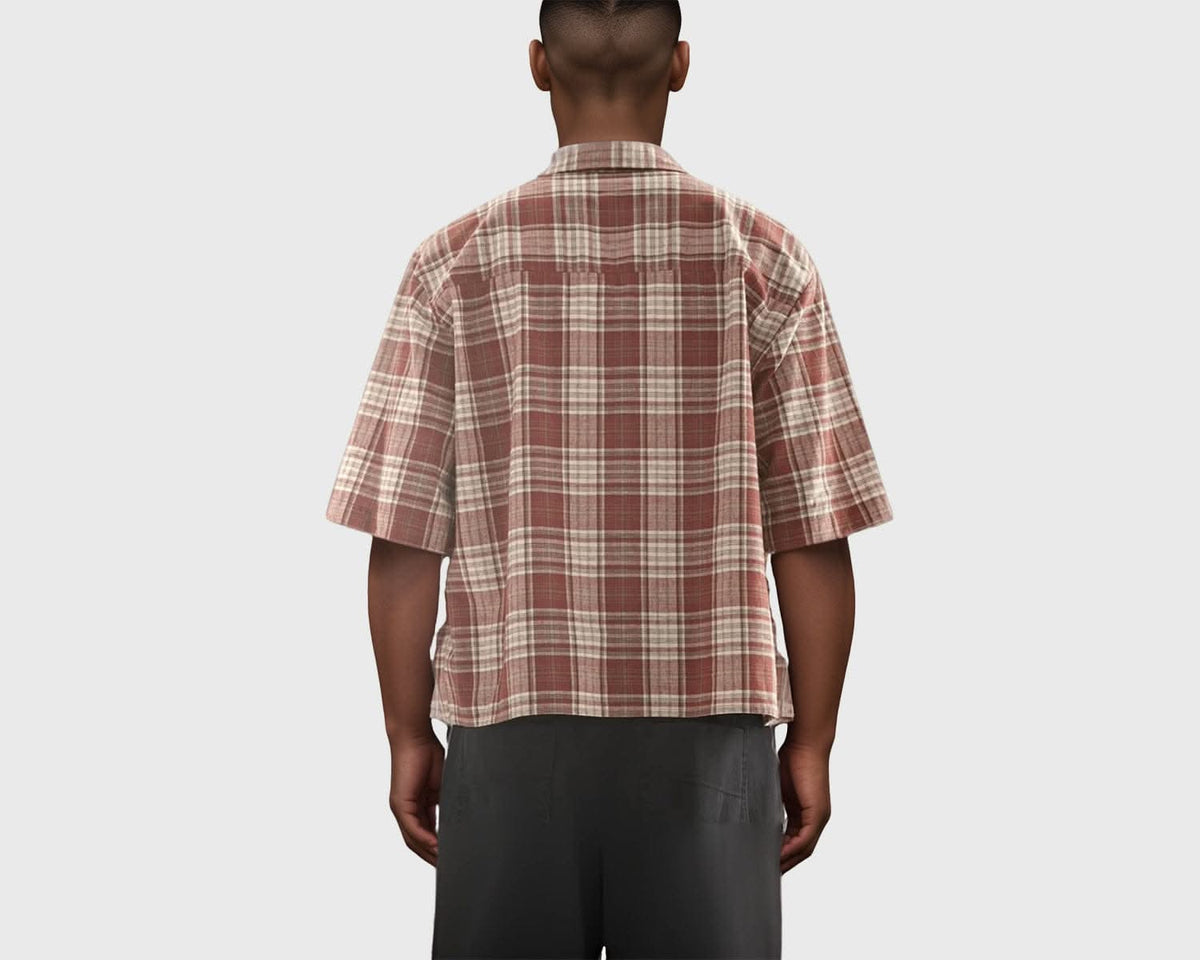 IdyllVie Cropped Plaid Shirt