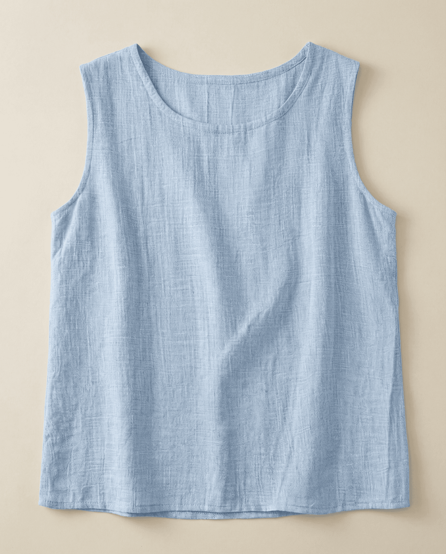 Cotton Linen Tank Tops