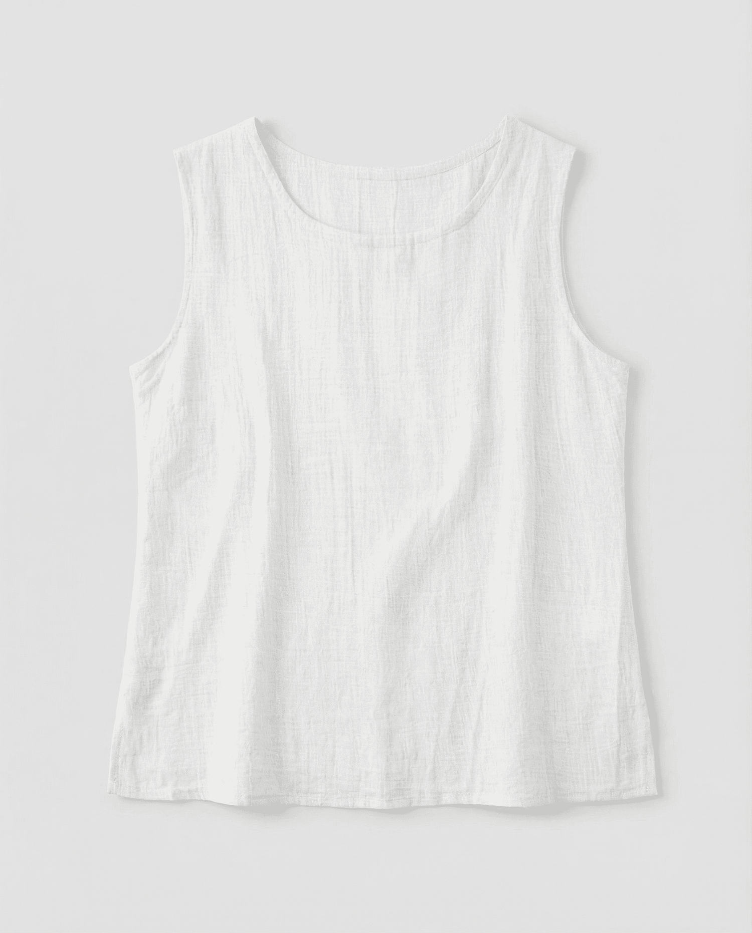 Cotton Linen Tank Tops