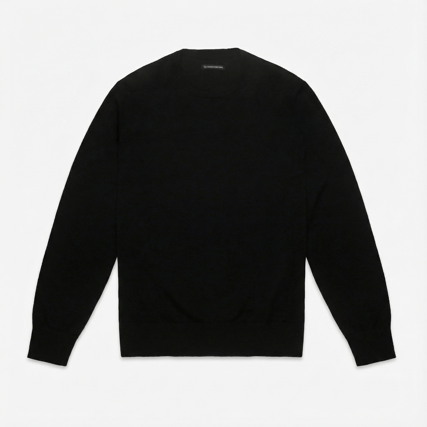 Merino Wool Crew Neck Sweater