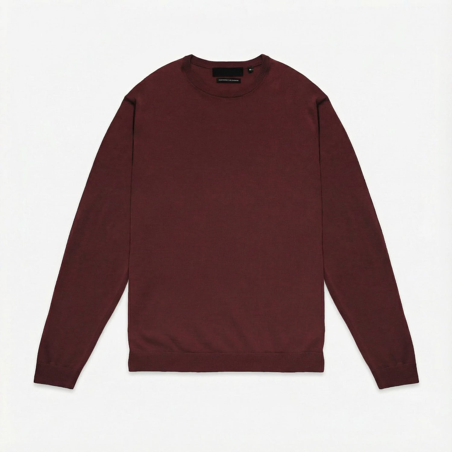 Merino Wool Crew Neck Sweater