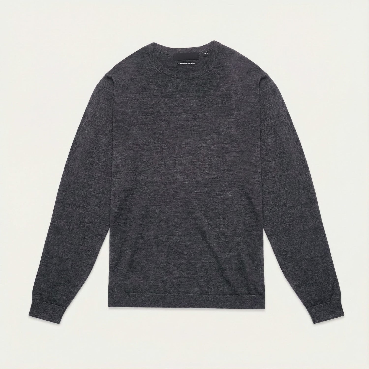 Merino Wool Crew Neck Sweater