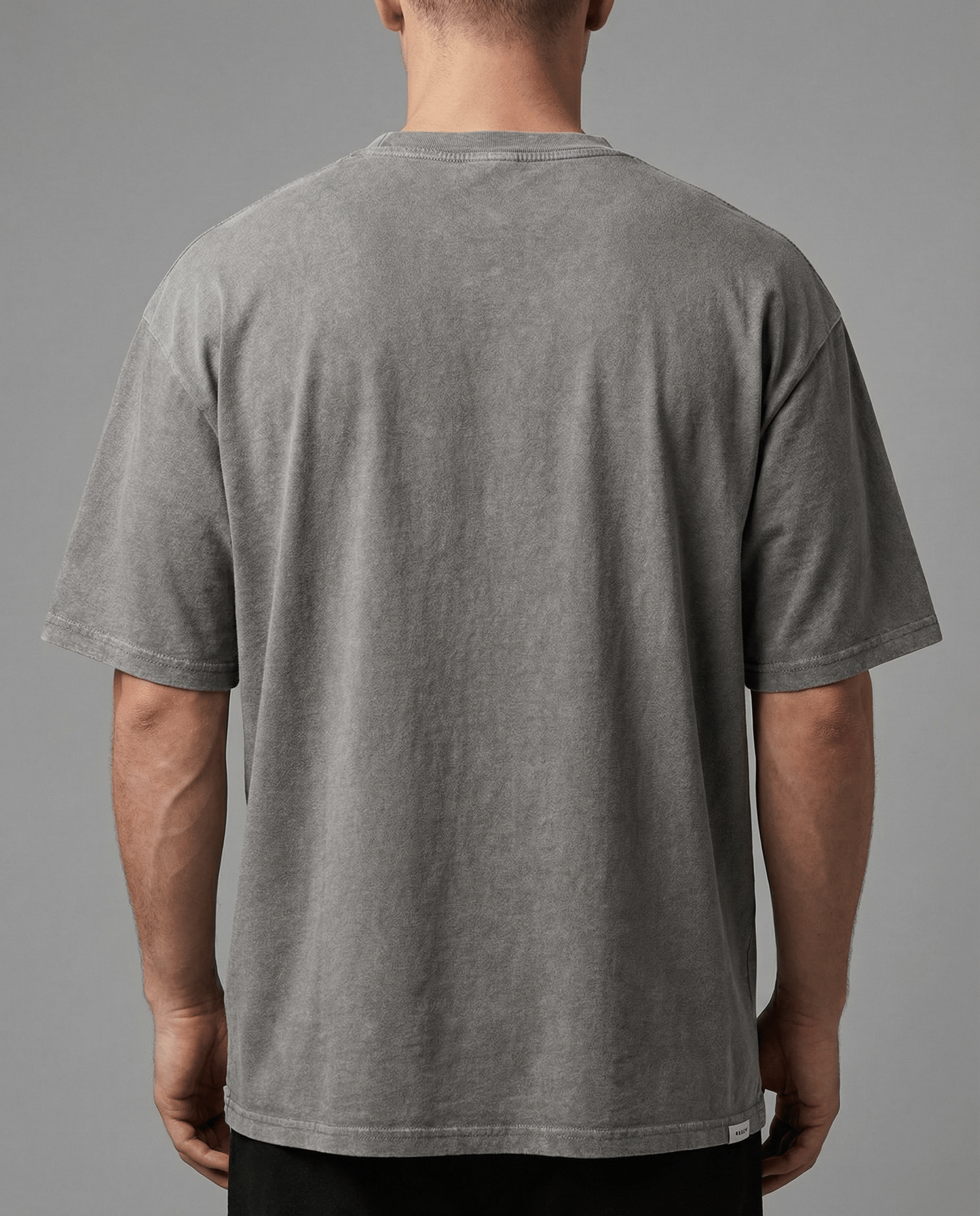 Gray cotton T-Shirt for men, casual wear, soft and comfortable