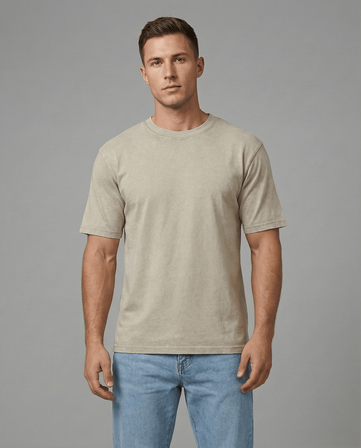 Cotton T-Shirts 5 Pack Staples - 100 Cotton T-Shirts | Durable, Soft, Pack