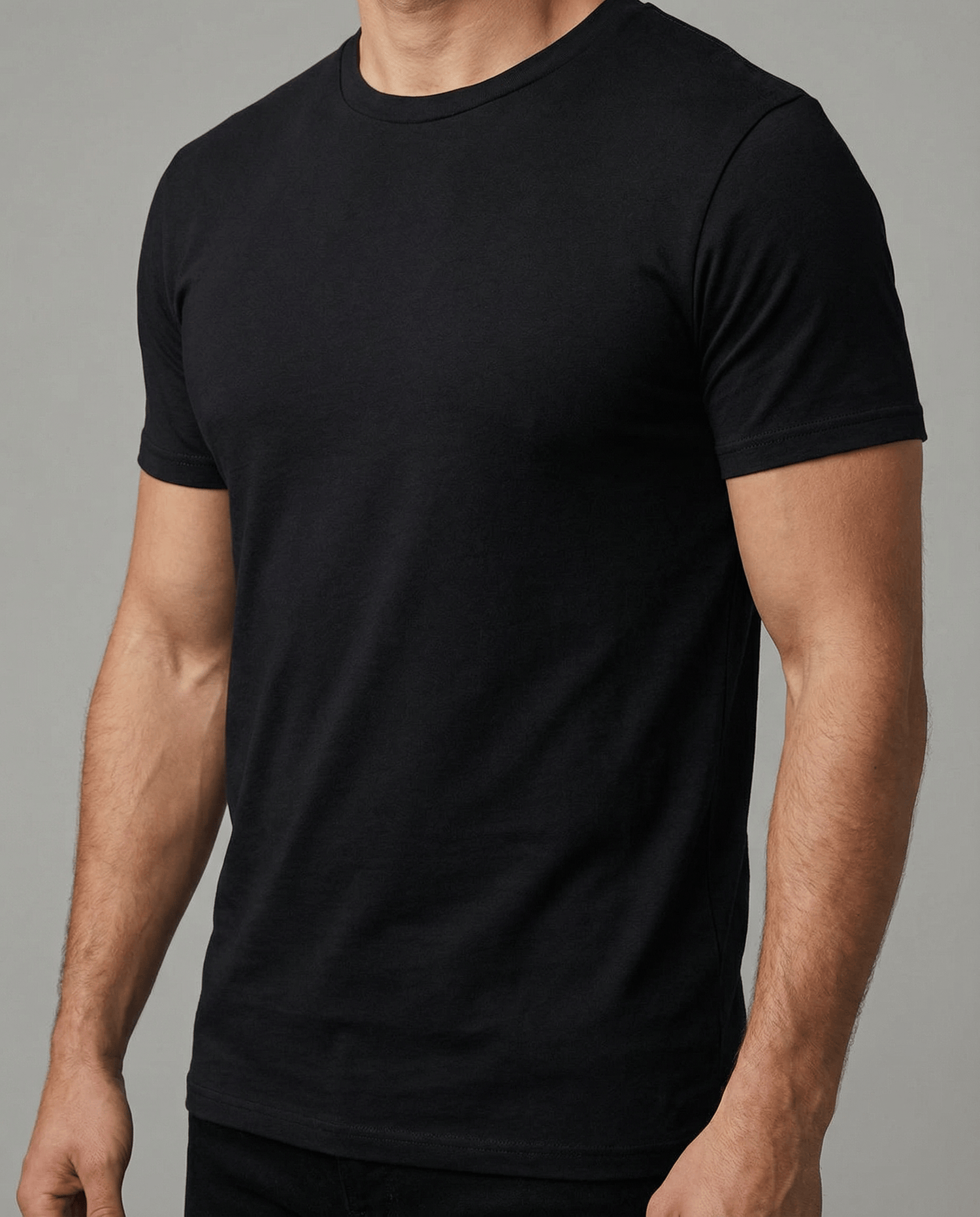 T-shirt en coton doux de qualité supérieure pour homme