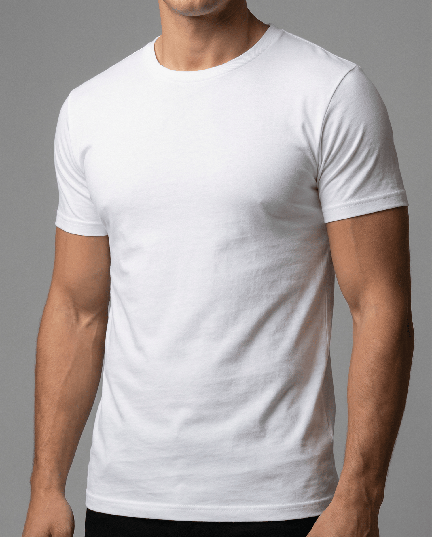 T-shirt en coton doux de qualité supérieure pour homme