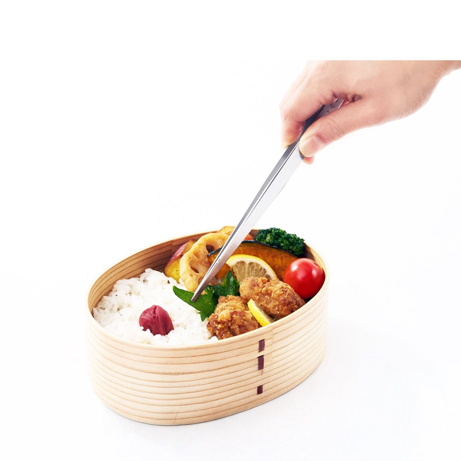 Eatoco Japan Moribashi Tongs – Precision Stainless-Steel Bento Tool (180 mm)