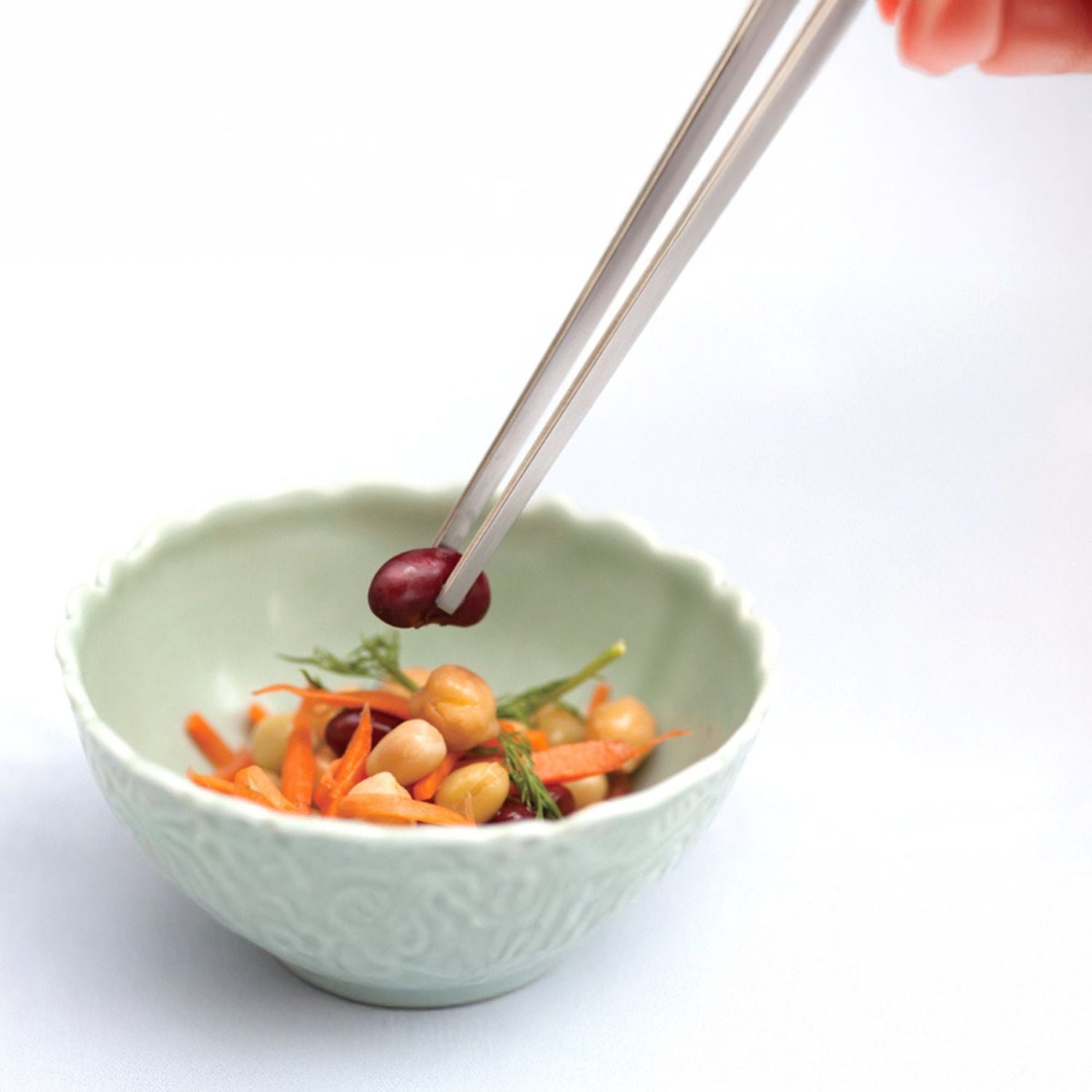 Eatoco Japan Saibashi Tongs – 250 mm Stainless-Steel Precision Tool