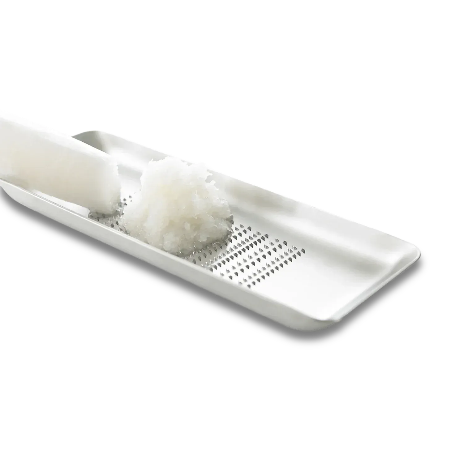 Eatoco Oros L Large Grater – Japanese Stainless Steel Tray Zester & Condiment Grater