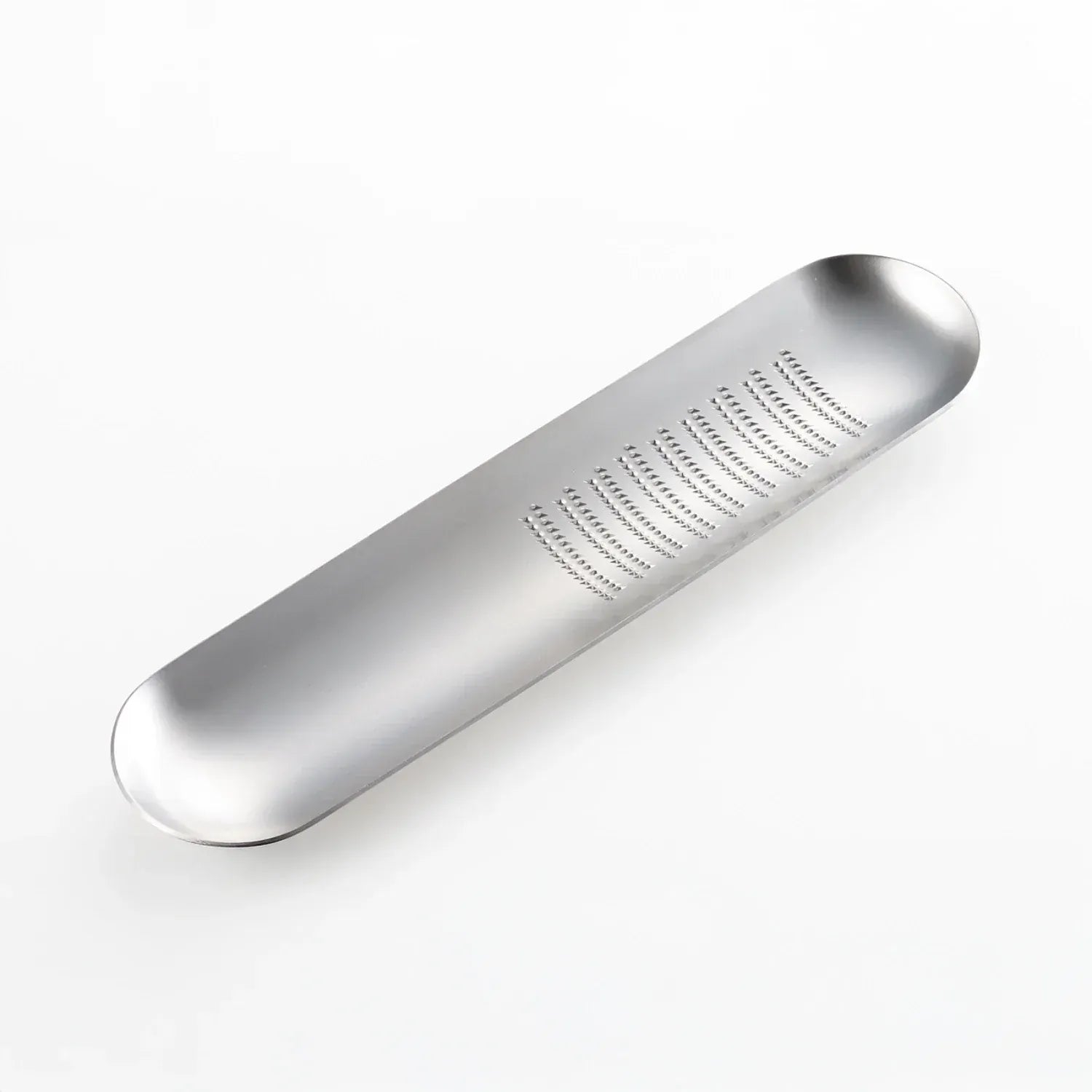 Eatoco Oros Tray Grater – Japanese Stainless‑Steel Grater for Ginger, Wasabi & Cheese