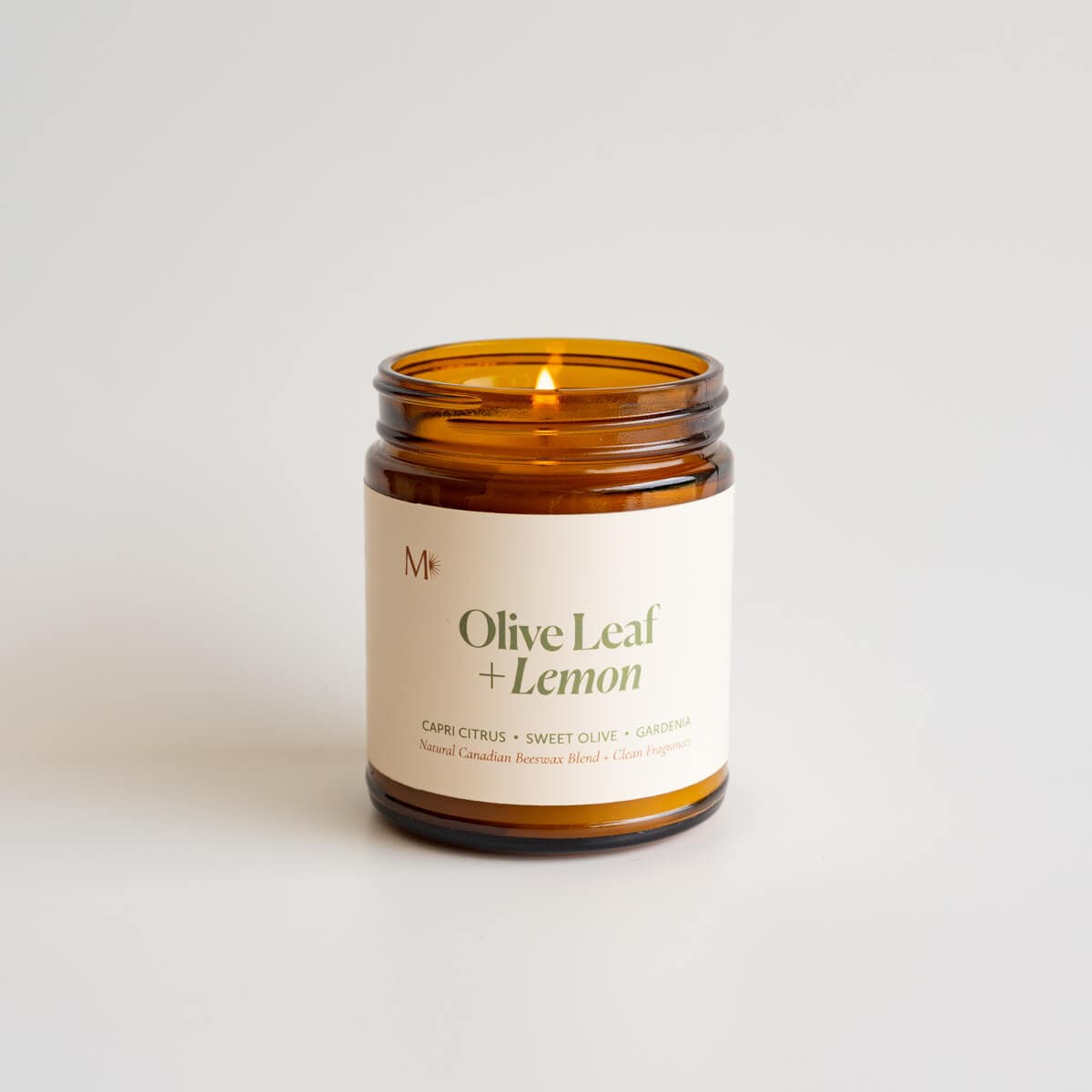 Olive Leaf + Lemon Candle Jar