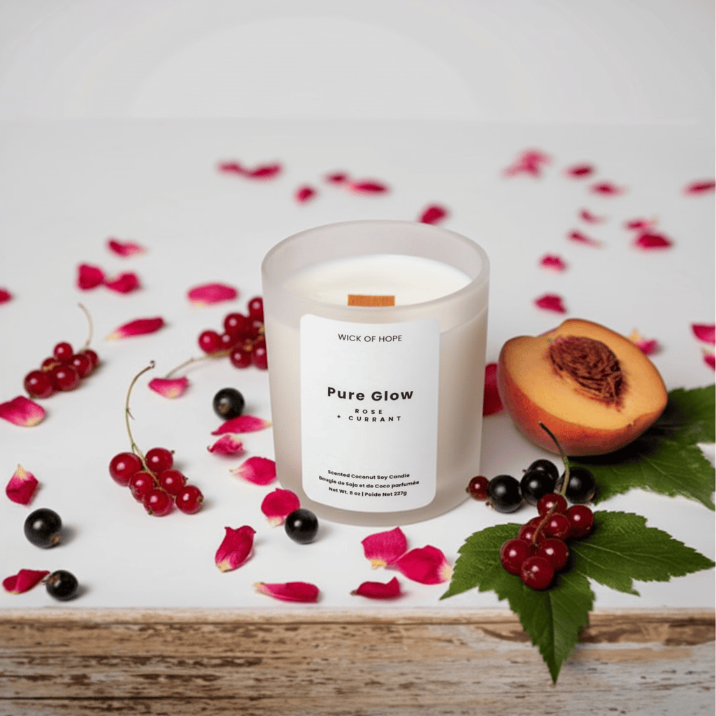 Pure Glow Candle | Rose + Berry