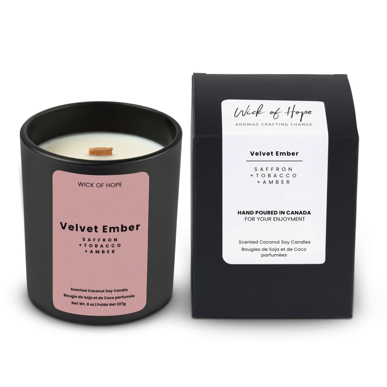 Velvet Ember Candle | Saffron + Tobacco