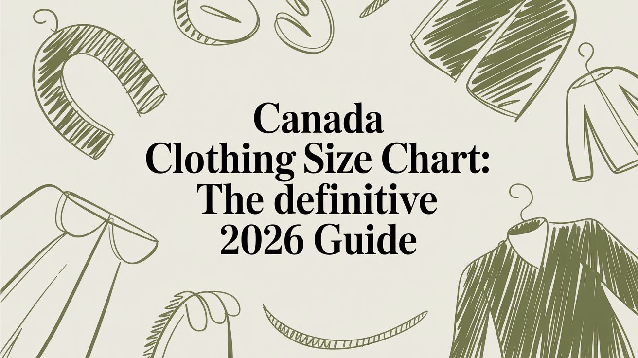 Canada Clothing Size Chart: The Definitive 2026 Guide