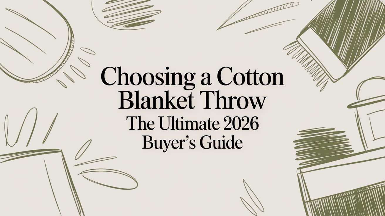 Choosing a Cotton Blanket Throw The Ultimate 2026 Buyer's Guide