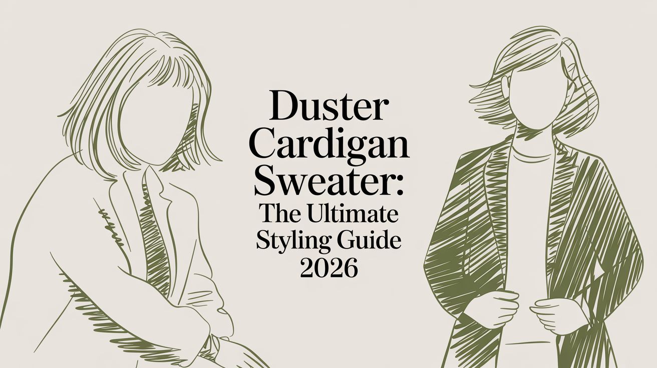 Duster Cardigan Sweater: The Ultimate Styling Guide 2026