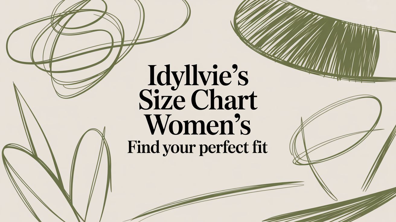 IdyllVie's Size Chart Women's: Find Your Perfect Fit
