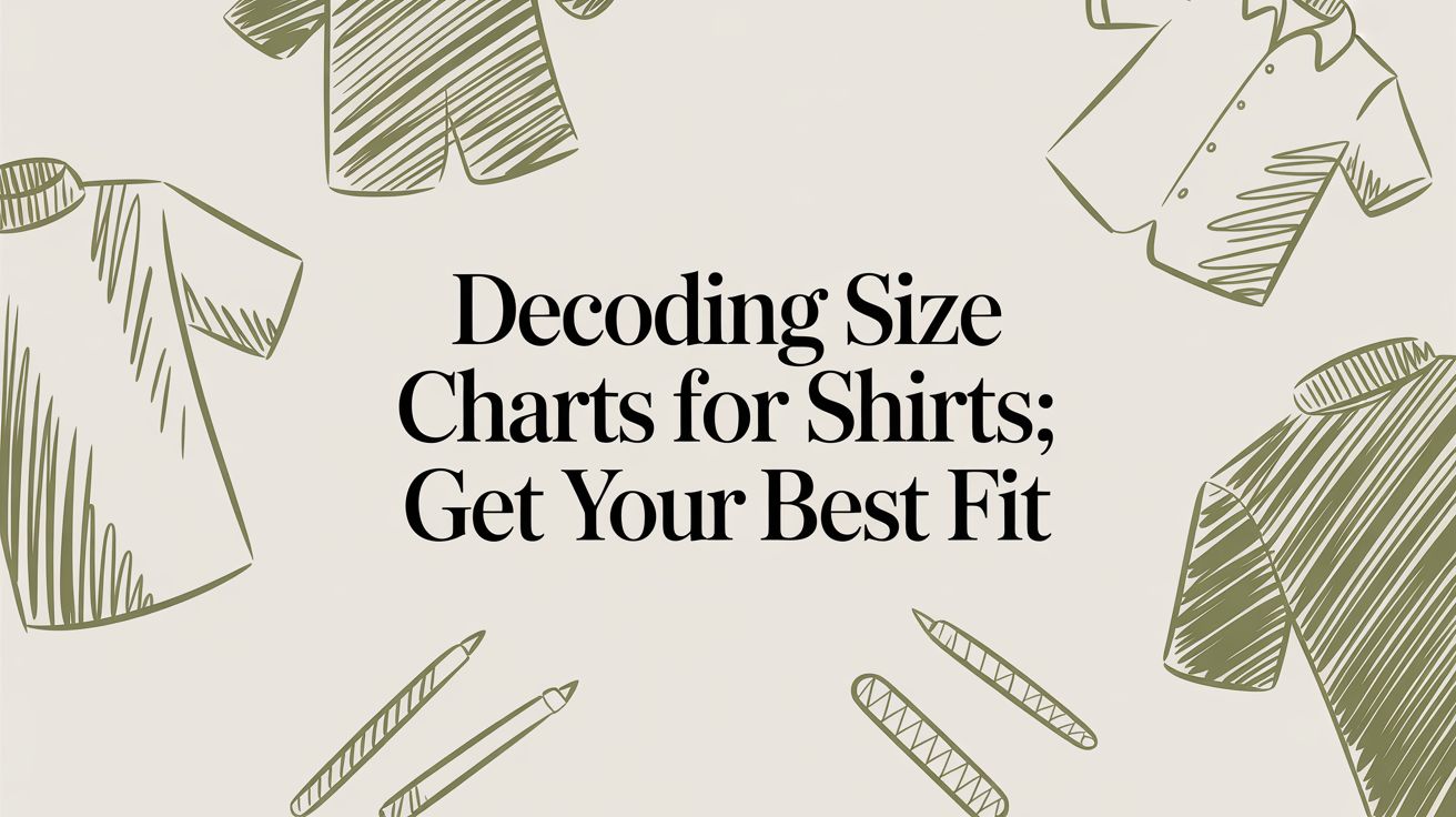 Decoding Size Charts for Shirts: Get Your Best Fit