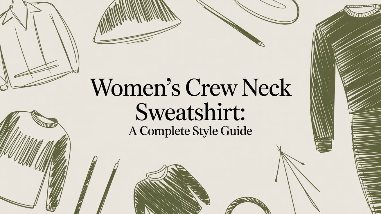 Women's Crew Neck Sweatshirt: A Complete Style Guide