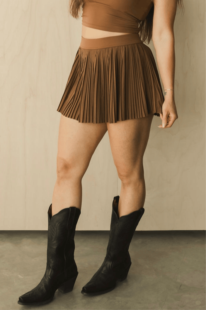 Micro Pleated Skirt