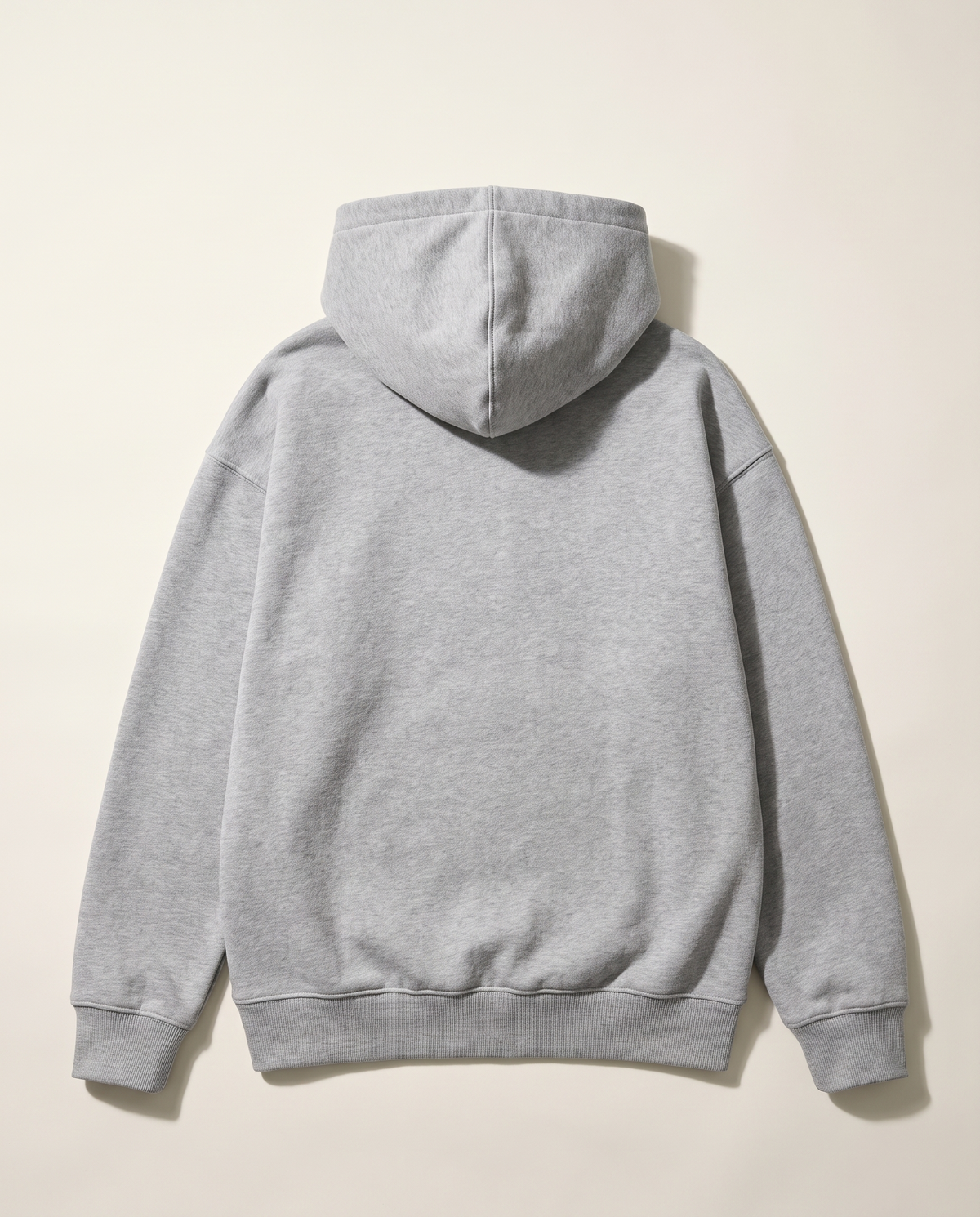 Mercer Henley Hoodie — back flat lay